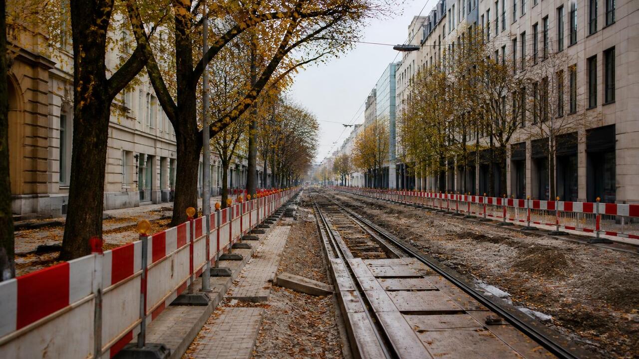 В Перми из-за ремонта путей временно изменят схему движения трамваев С 5 октября в Перми из-за ремонта путей на пере...