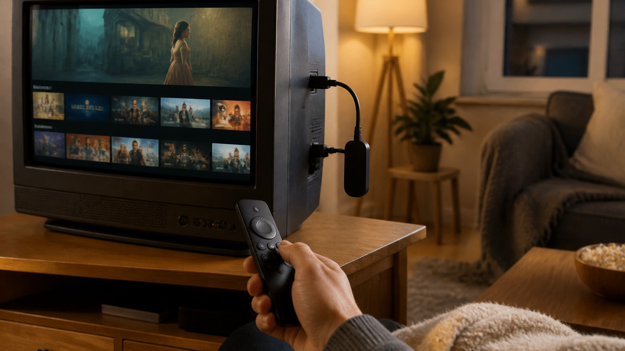 Как превратить старый телевизор в Smart TV с по...