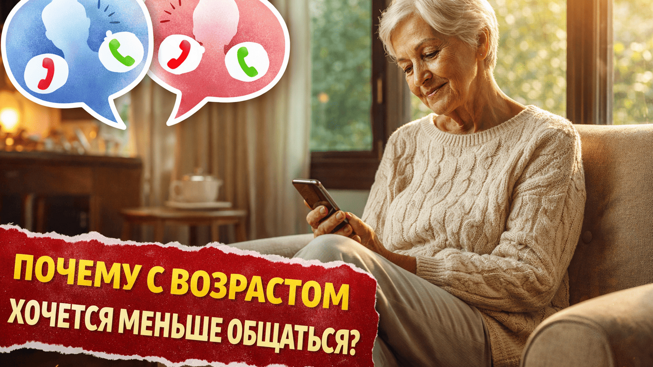 Многие замечают: близкие после 60–70 лет реже з...