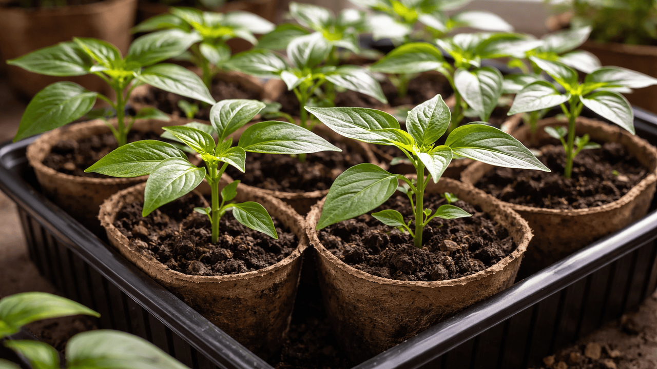 Чтобы перец порадовал ранним и обильным урожаем...