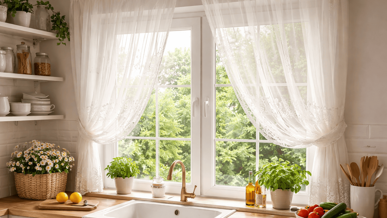 Если кухонный тюль снова пожелтел и перестал ра...