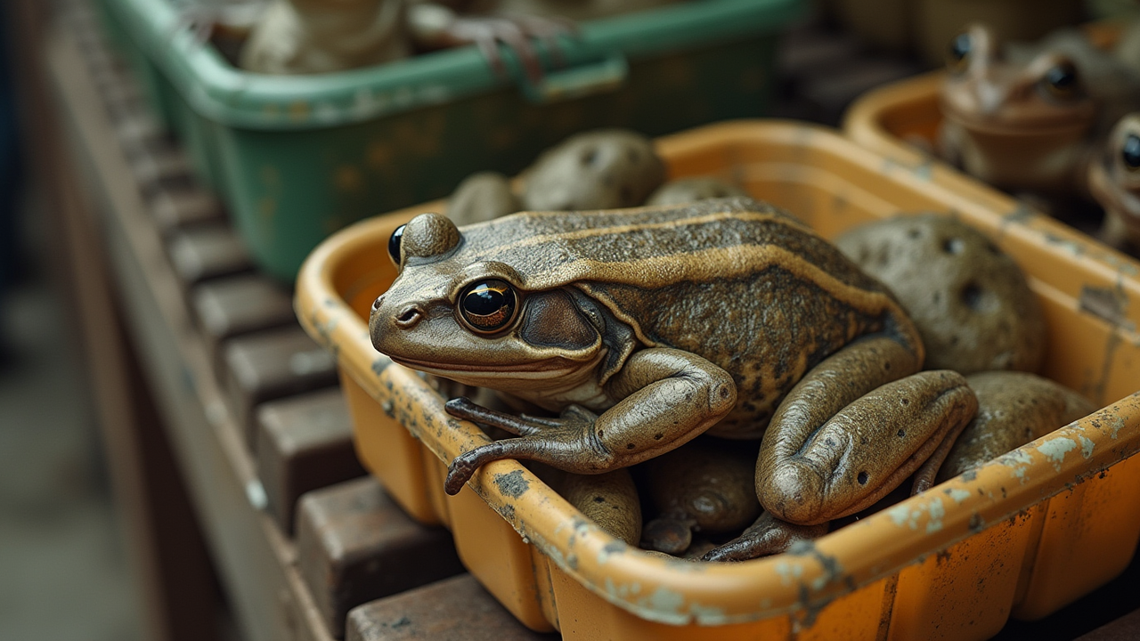 Хитридиомикоз, вызываемый грибком Batrachochytr...