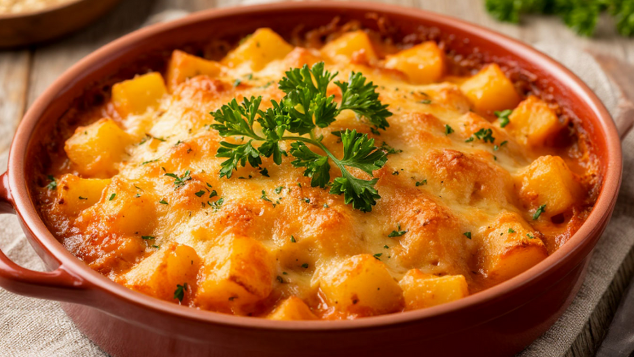 Вкусный ужин всего за 5 минут: этот рецепт картофельной запеканки гости станут вымаливать на коленях Домашние блюда часто становятся источником тепл...