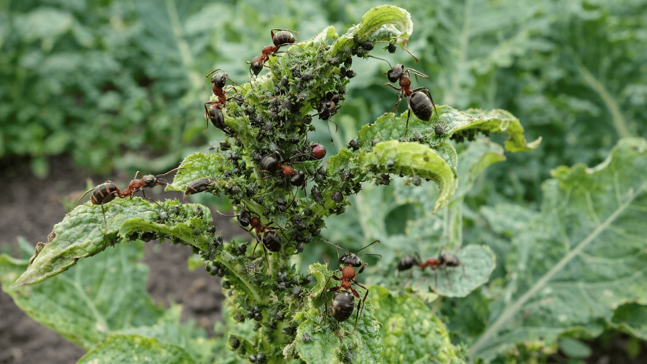 Тля может возвращаться снова и снова не потому,...