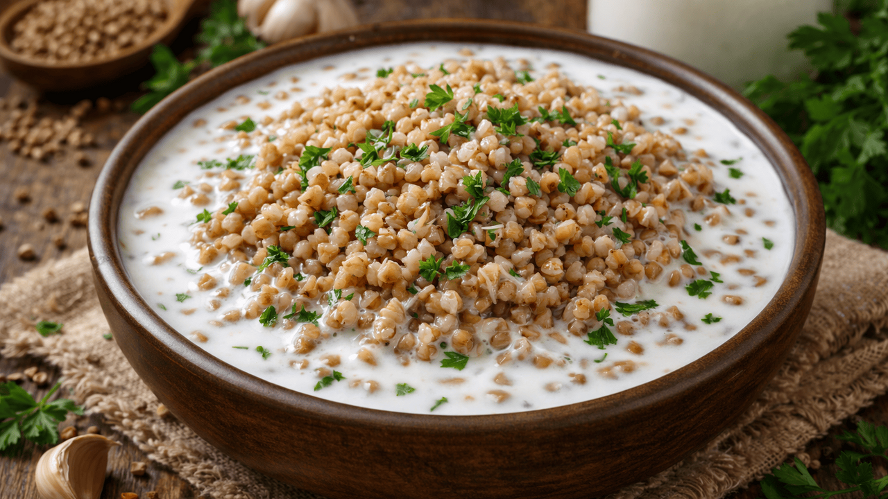 Простой завтрак из гречки и кефира, который мно...