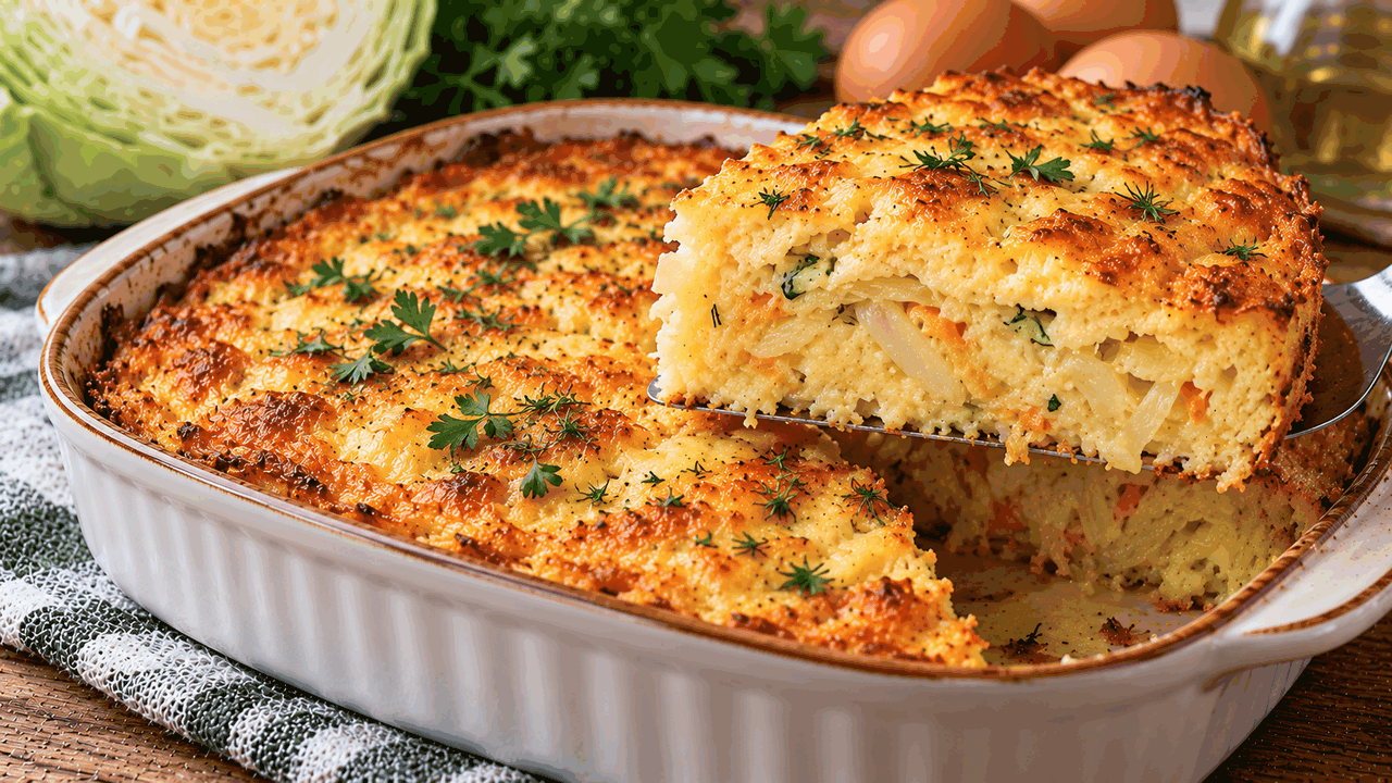 Капусту больше не тушу с мясом: заливаю яйцами и отправляю в духовку — получается нежнее запеканки Как приготовить нежную капусту в яичной заливке...