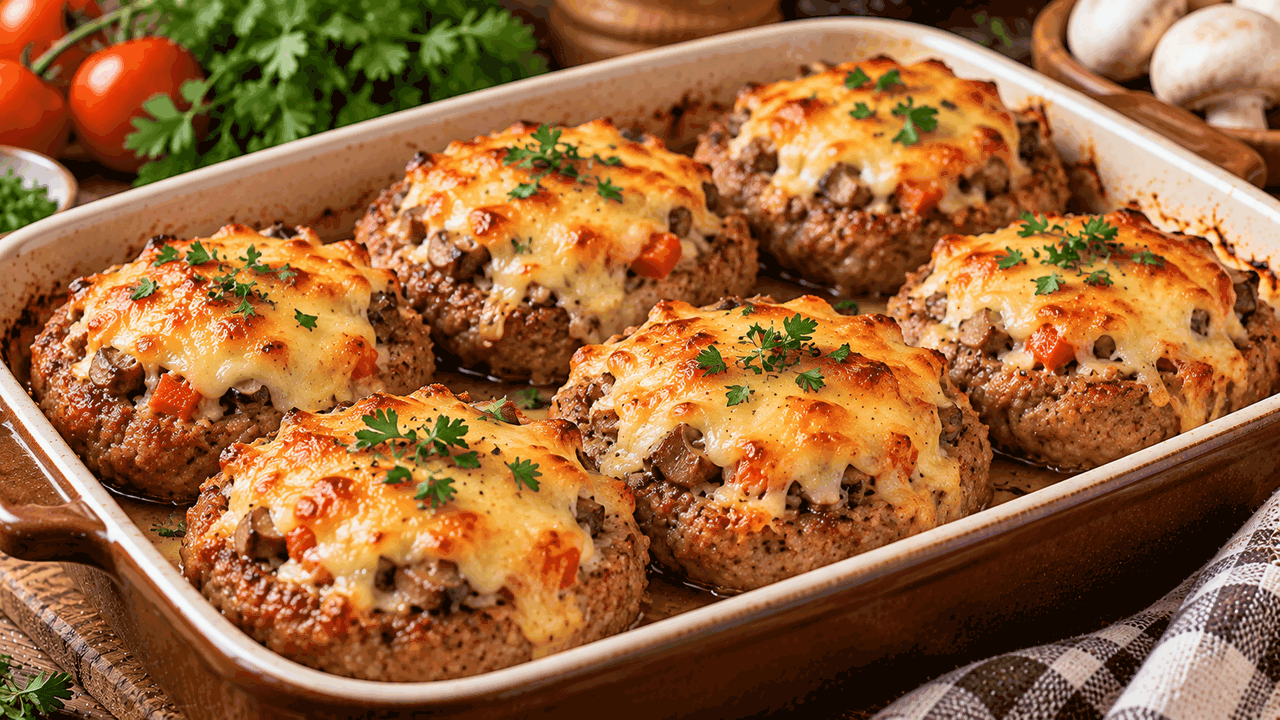 Как приготовить сочные мясные гнёзда из фарша с...