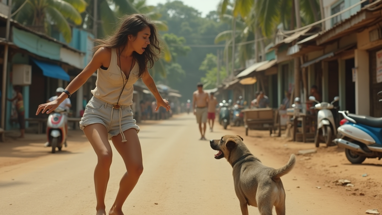 В Гоа бродячая собака напала на российскую туристку Индийский пляж стал причиной неприятностей для ...