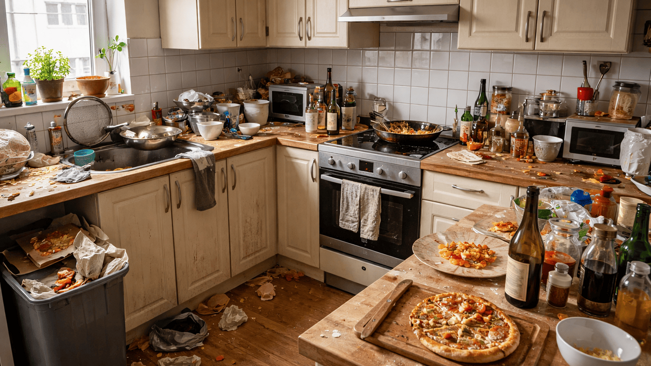 Даже идеально вымытая кухня может выглядеть нео...