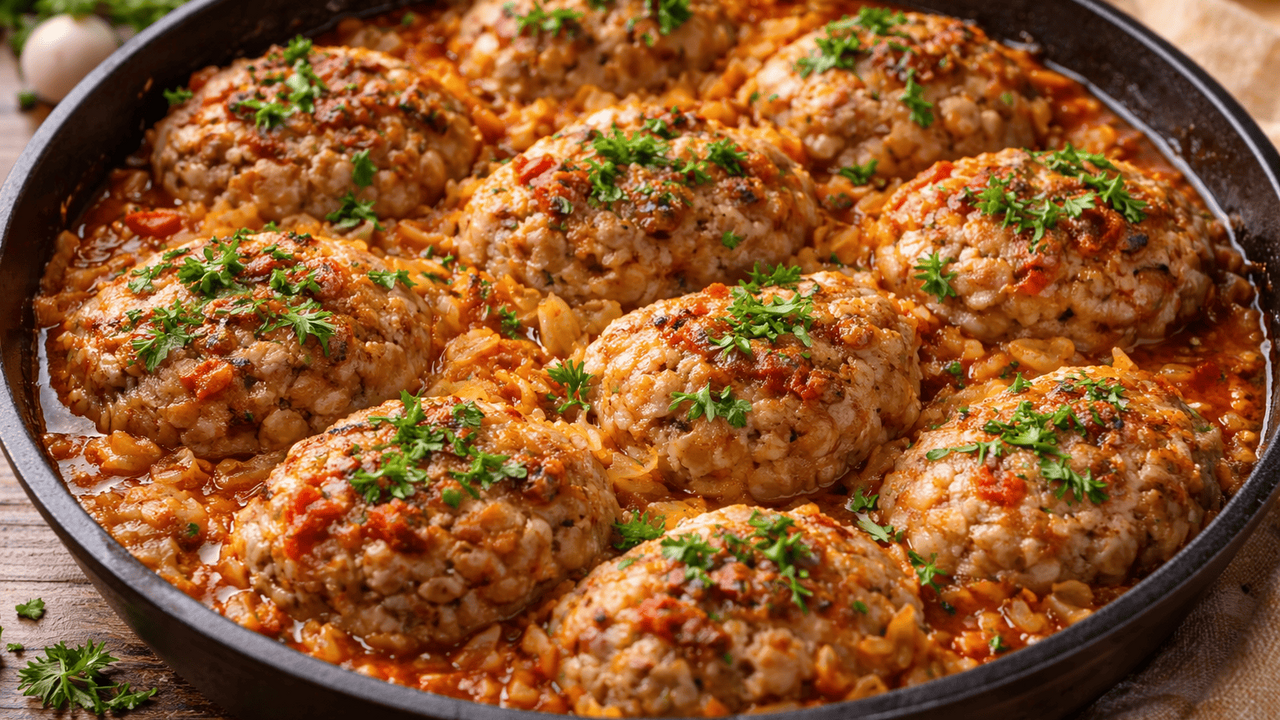 Попробуйте этот простой вариант ленивых голубцо...