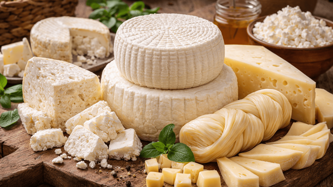 Этот домашний сыр готовится всего из четырёх пр...