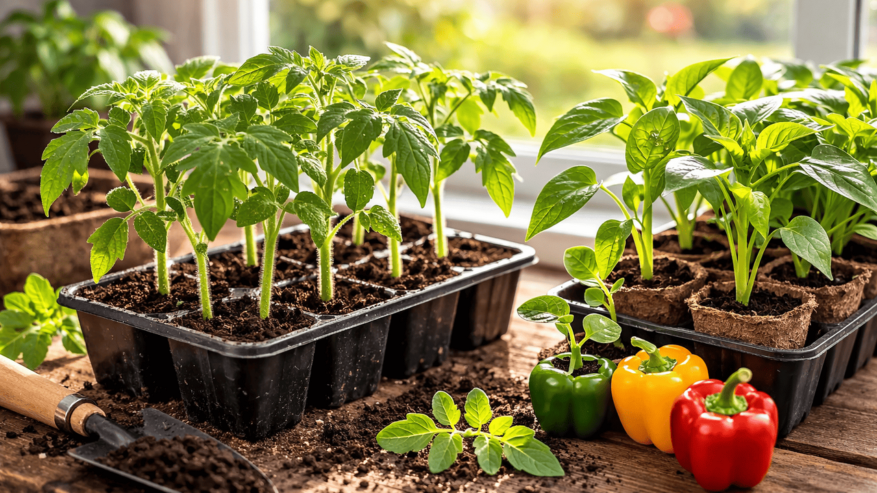 Чтобы летом получить богатый урожай томатов и п...