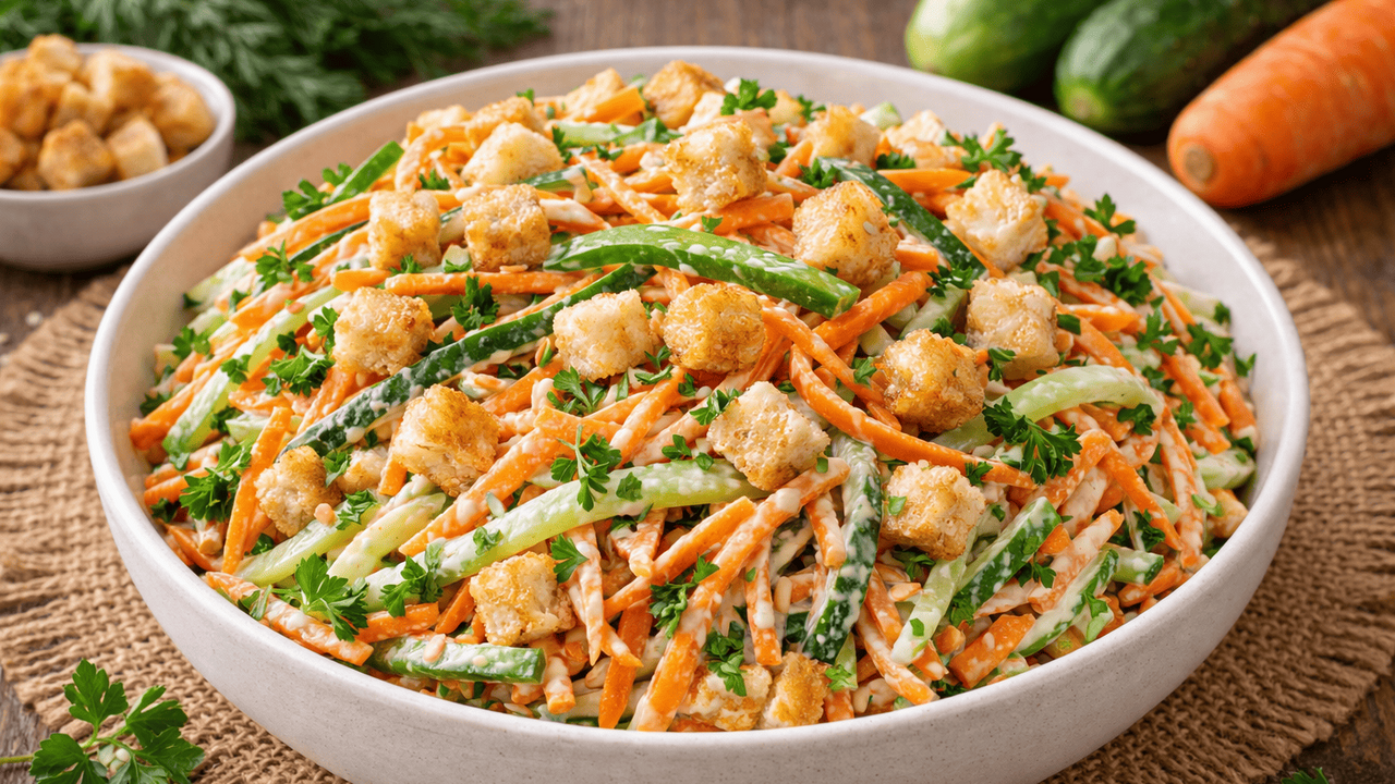 Проще рецепта уже не бывает: как сделать хрустящий салат из моркови и огурца, который готовится мгновенно Всего несколько простых ингредиентов — и на ваш...