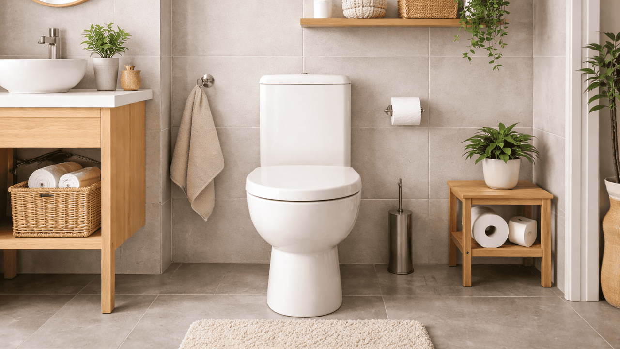 Умный унитаз Throne, представленный на CES 2026...