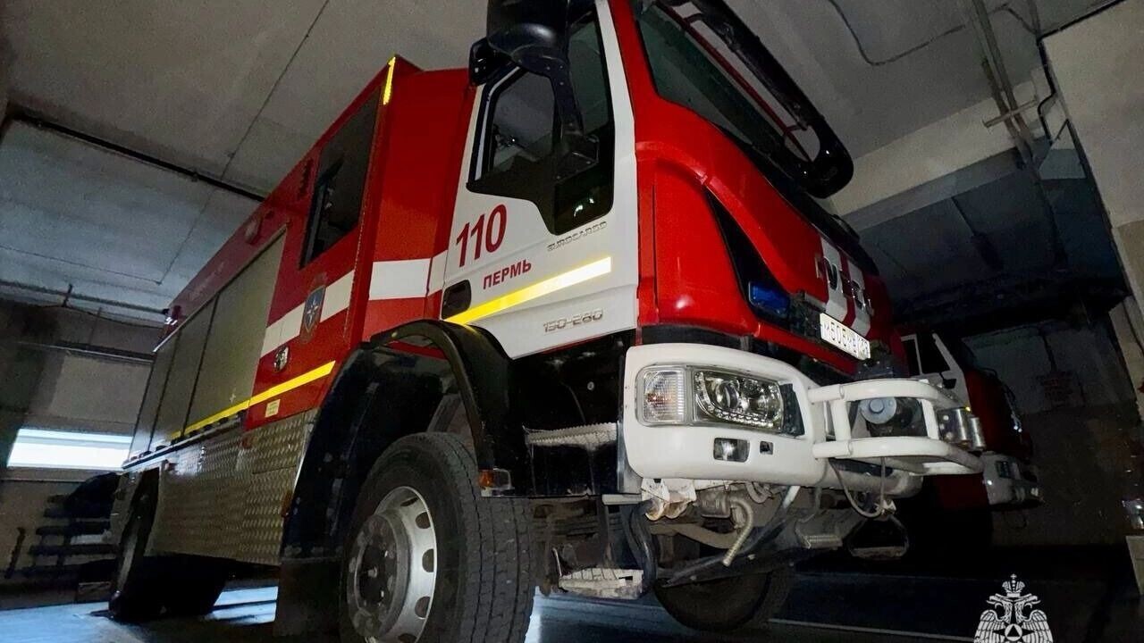 В Перми на улице Пановой произошёл пожар в мета...