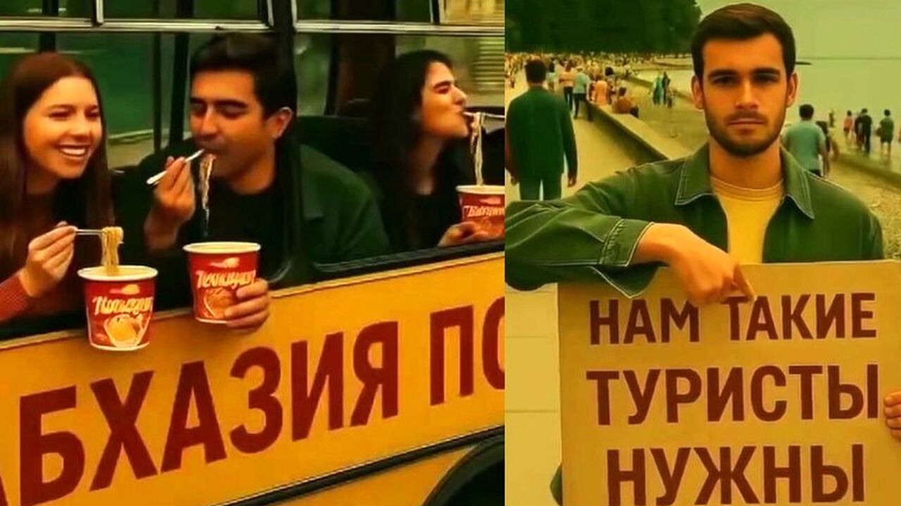Семья из России провела июньский отпуск в Абхаз...