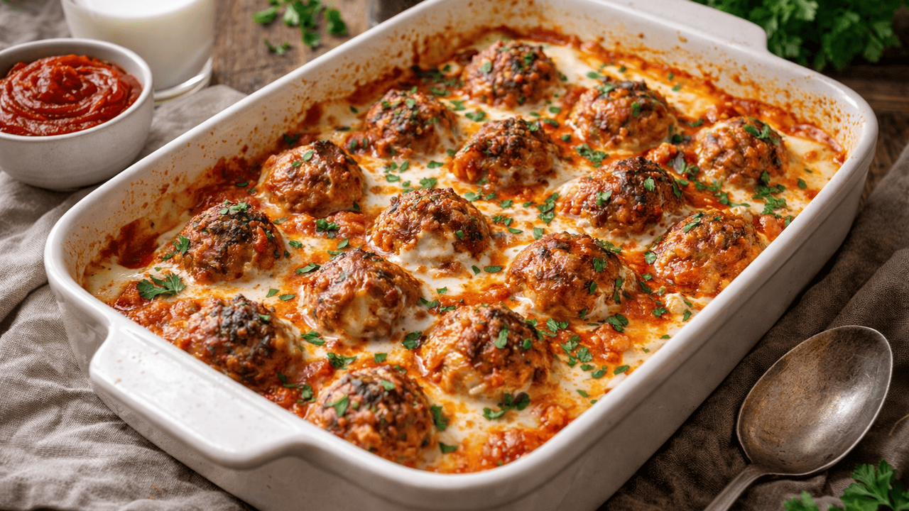 Сочная мясная запеканка из килограмма фарша с к...