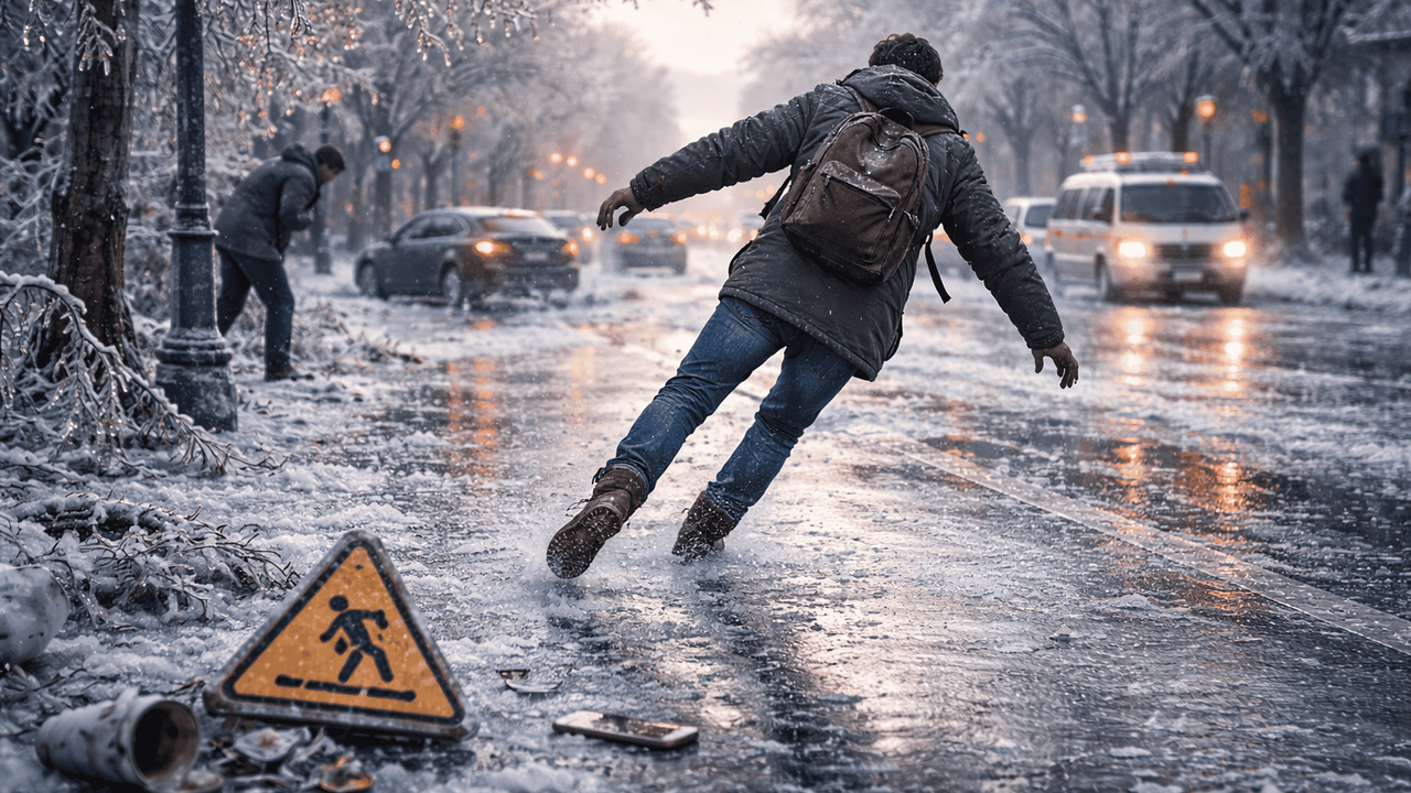 РИА Новости: потерпевшие из-за гололеда могут получить крупную компенсацию Граждане России, пострадавшие от гололёда, имею...