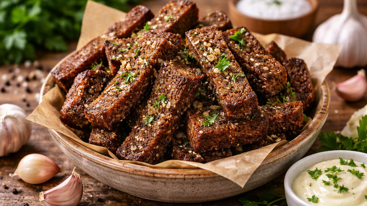 Чёрствый хлеб может превратиться в ароматную и ...