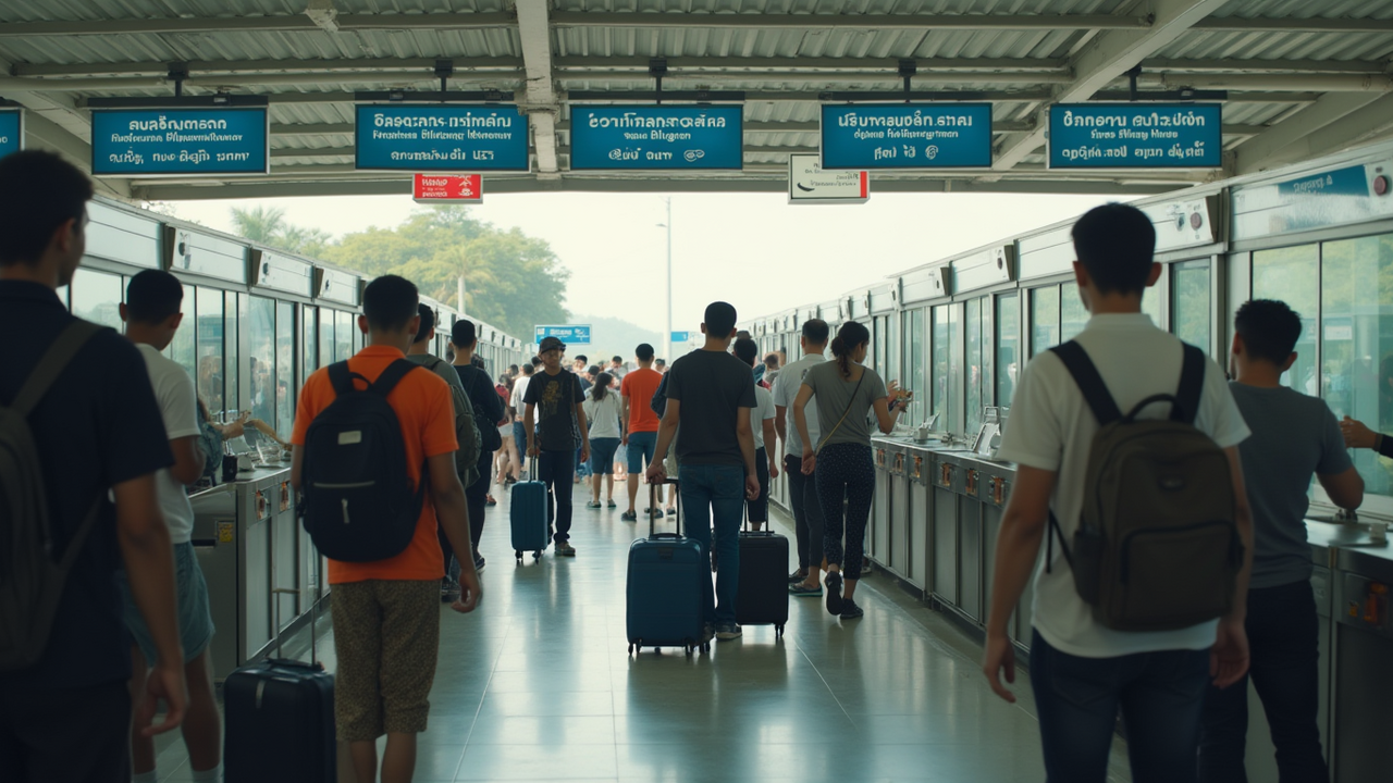 Таиланд борется с нелегалами ужесточением правил безвизового въезда Таиланд объявил о более строгих мерах контроля ...