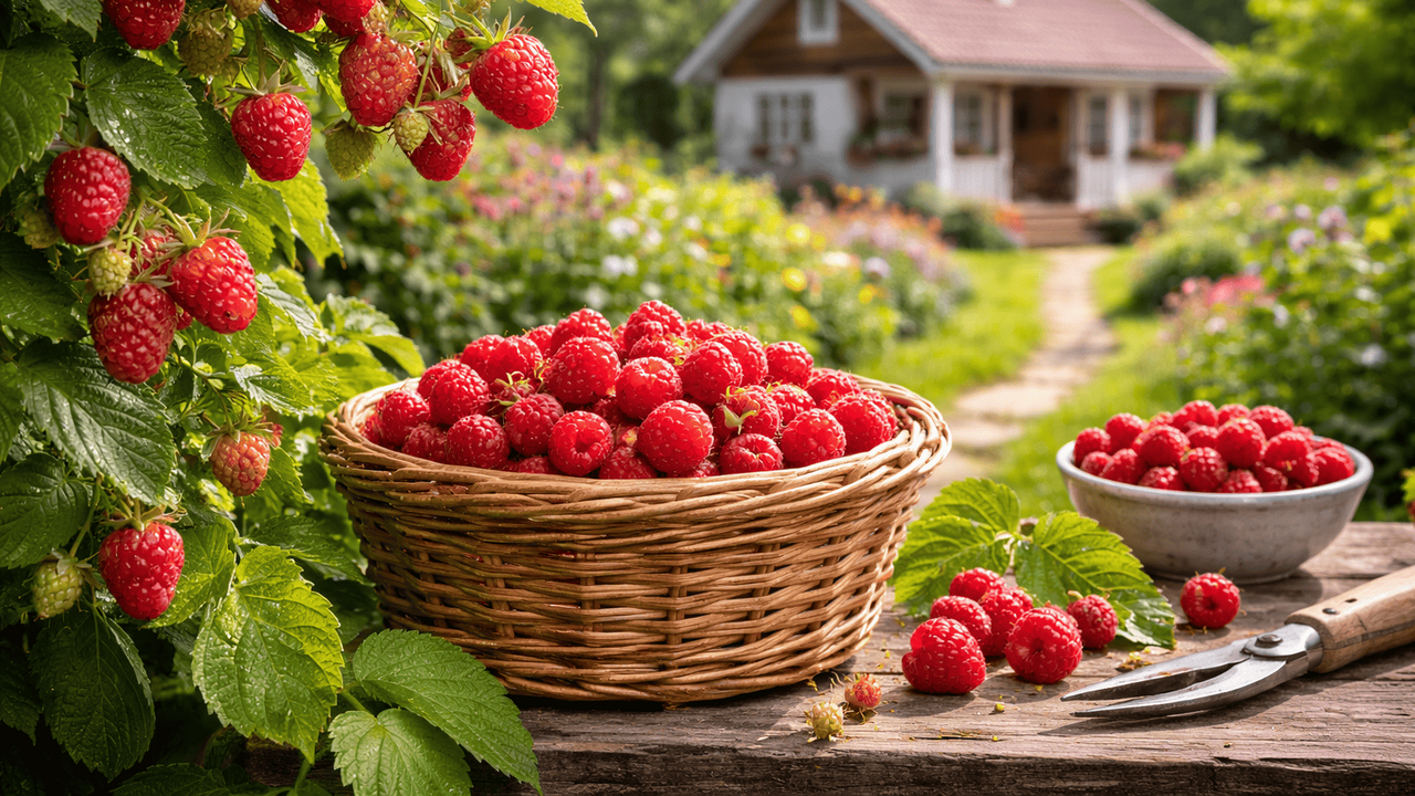 Всего одна ошибка весной — и малина даст ягоды ...