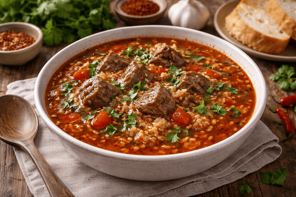 Настоящий суп харчо по-домашнему с насыщенным ароматом специй: подробный пошаговый рецепт, который получается вкуснее, чем в ресторане