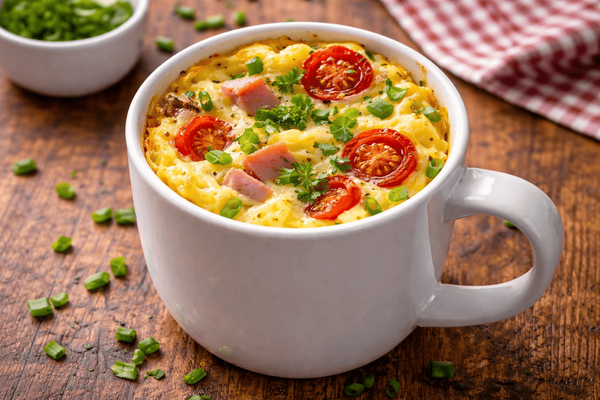 Лёгкий трюк для ленивого утра: почему яичница в кружке выходит лучше, чем на сковороде