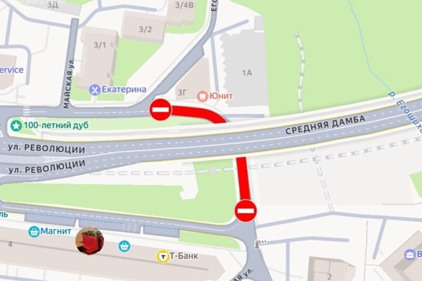 В Перми на 10 дней перекроют движение под средней дамбой