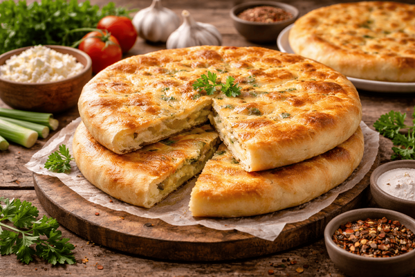 Осетинские пироги как из пекарни: секрет по-настоящему мягкого теста и три лучшие начинки