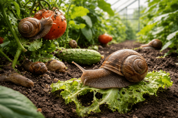 Как навсегда избавиться от улиток в теплице без химии: 3 натуральных репеллента с длительным эффектом защиты