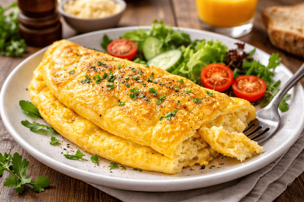 Секрет, который превращает обычные яйца в шедевр: почему мой омлет всегда получается пышным и воздушным как облачко