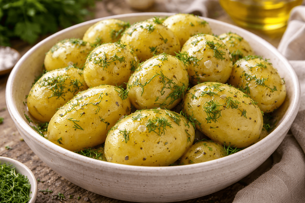 Обычная картошка легко превращается в блюдо из ресторана: приём, который всегда работает