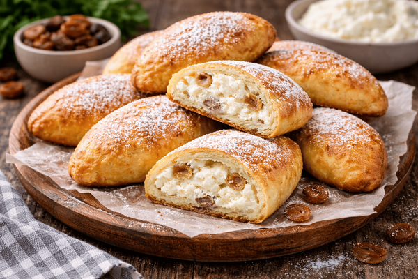 Сырники больше не готовлю: творожные пирожки с начинкой стали любимым рецептом — сытнее, проще и вкуснее