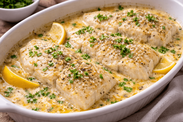 Рыба под сливочным соусом, которую просят готовить снова: нежный вкус, покоряющий с первой вилки