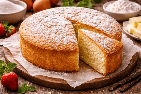 Тот самый идеальный бисквит для тортов: проверенный рецепт который удаётся даже с первого раза