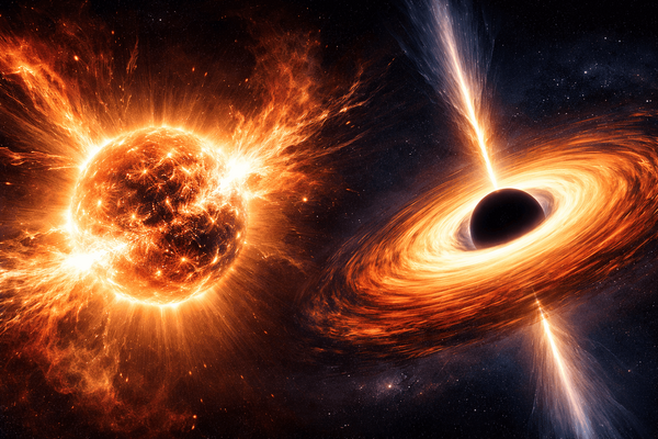 Университет Колумбии зафиксировал превращение массивной звезды в черную дыру