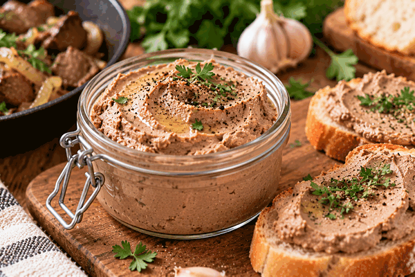 Домашний паштет готовлю без мясорубки: куриная печень и одна добавка дают нежную намазку к завтраку