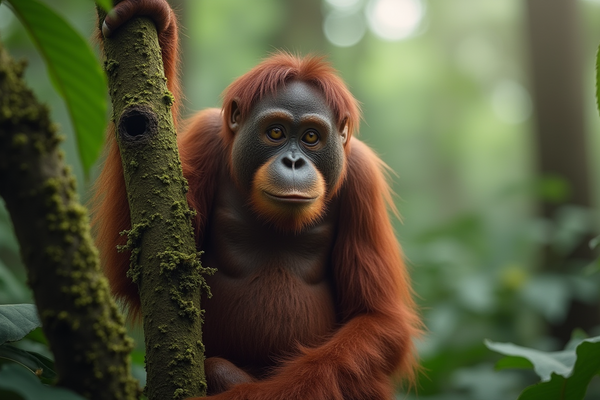 Расширение рудника ставит под угрозу выживание редких орангутанов