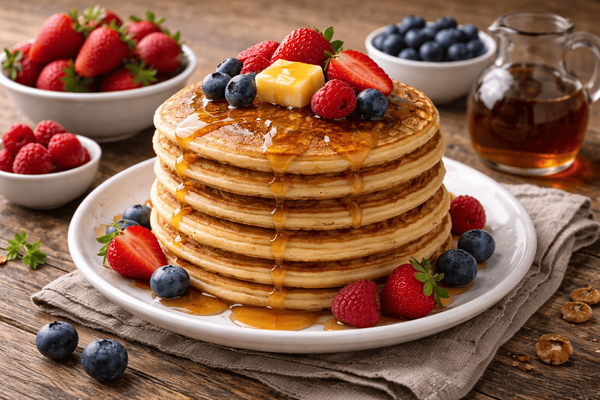 Нежные панкейки без ошибок: рецепт идеального завтрака, который получается всегда