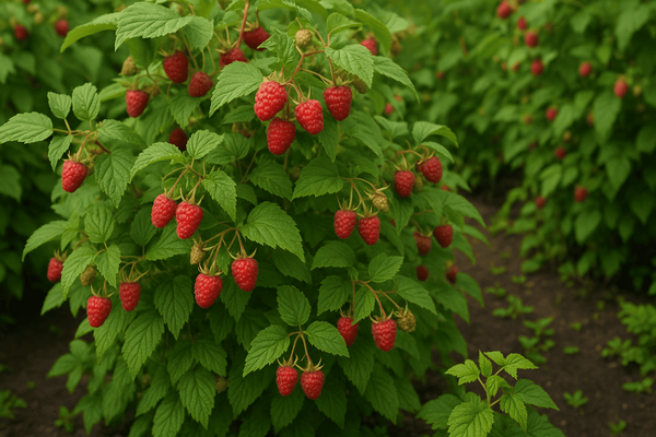 Малина даст рекордный урожай: стоит лишь высадить по соседству несколько правильных растений
