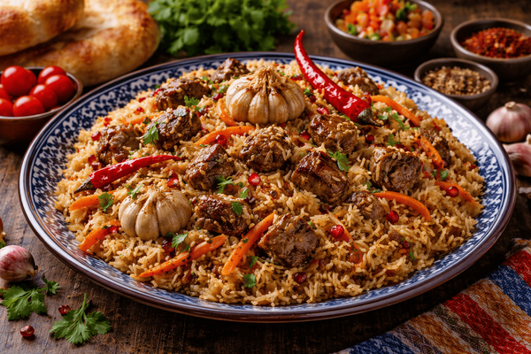 Рис не слипнется ни на грамм: узбекский плов в домашних условиях по правильной технологии