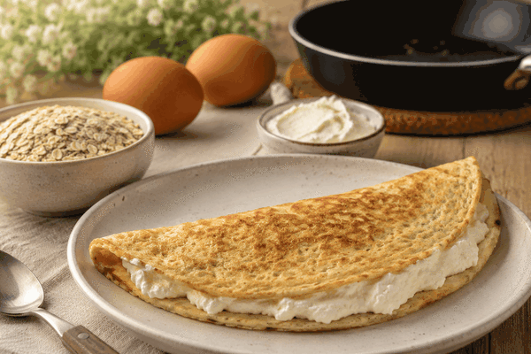 Полезный завтрак может быть вкусным: овсяные блины без муки готовятся быстро и исчезают со стола первыми