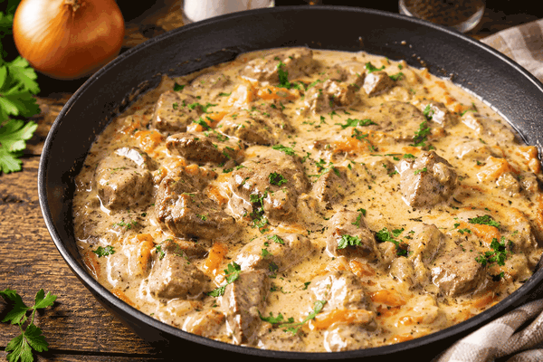 Вместо обычной подливы и гуляша: сырная куриная печень получается настолько нежной, что просят добавки