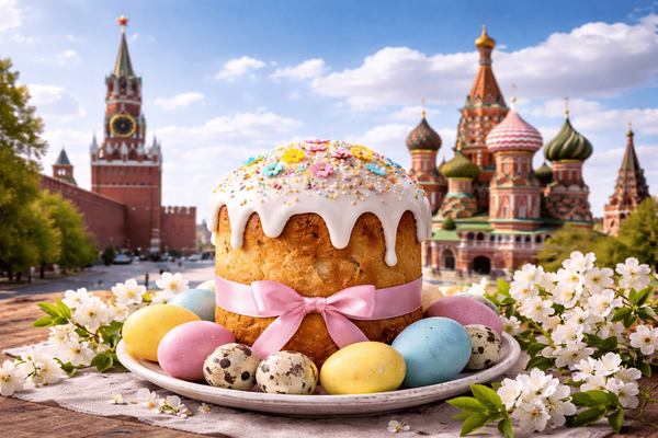 Кулич, который подают в Кремле на Пасху: архивный рецепт с идеальным вкусом и текстурой