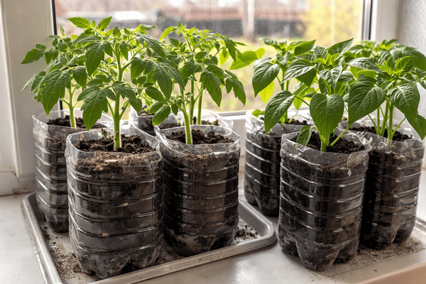 Забудьте про старые контейнеры: рассада в пятилитровых бутылках растёт здоровее и без лишней мороки