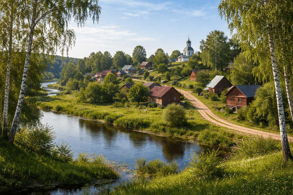 Российская деревня, о которой узнал весь мир: как живут люди в единственном селе, отмеченном ООН