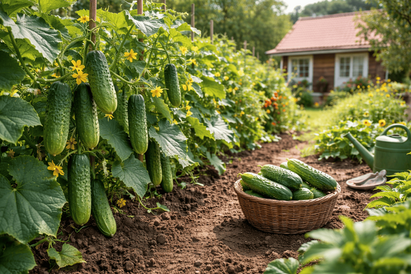 Секрет удобных грядок: посадка огурцов, которая избавляет от постоянной усталости