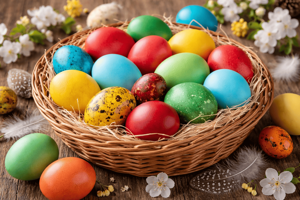 Никогда бы не подумала, что это работает так круто: чем крашу яйца дешевле кофе и получаю насыщенный и эффектный цвет