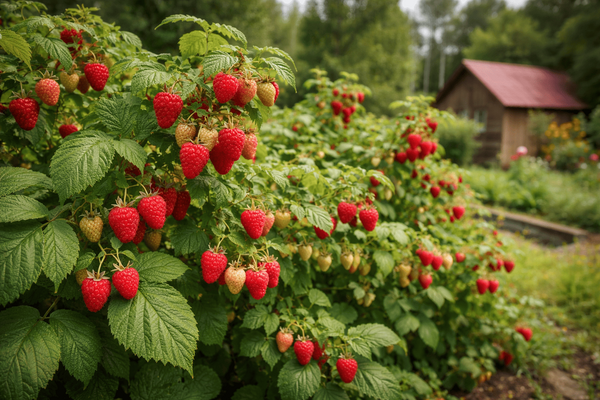 Малина теряет половину урожая из-за ошибок на участке: какие культуры нужно срочно посадить рядом