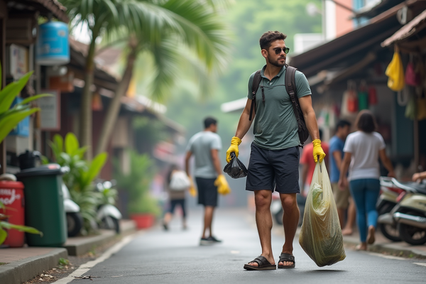 Туристам в Малайзии придётся убирать улицы в качестве наказания
